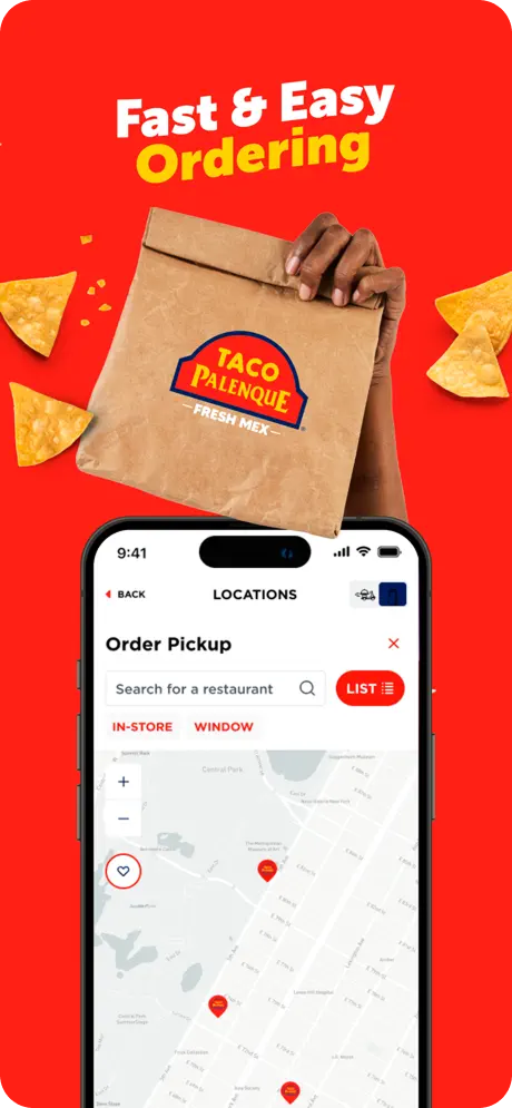 Taco Palenque ordering app